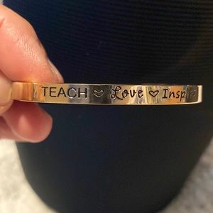 Teacher bangle